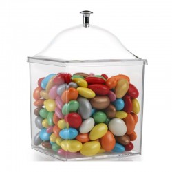 Bora Plastik Квадратная банка, поликарбонат, 1,6 л - 2