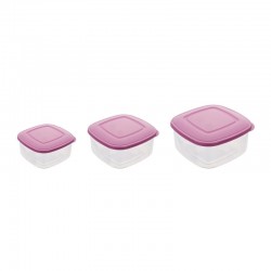 Bora Plastik Storage Container, Angular, Set of 3 - Bora Plastik