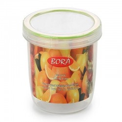 Bora Plastik Storage Container, Sealed, Screw, 400 ml, No: 3, 0.41 L - Bora Plastik