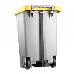 Bora Plastik Контейнер для мусора, на ножке, 80 л, серый - 2