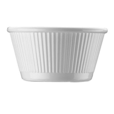 Bora Plastik Yuvarlak Mini Sosluk, Polikarbonat, 8.4x4.4 cm, Beyaz - 1