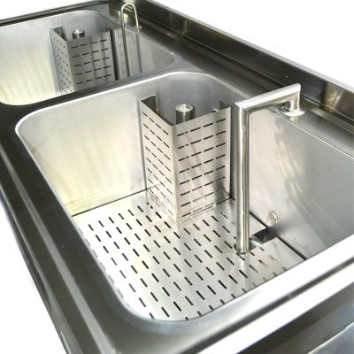 Borasco BR-716COMBI Basınçlı Yıkama ve Ozonlu Dezenfeksiyon Makinası, 140 L + 140 L, Taban Raflı - 2