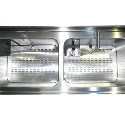 Borasco BR-716COMBI Basınçlı Yıkama ve Ozonlu Dezenfeksiyon Makinası, 140 L + 140 L, Taban Raflı - 3