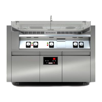 Borasco C-3 Davlumbazsız Mobil Pişirme İstasyonu - Borasco