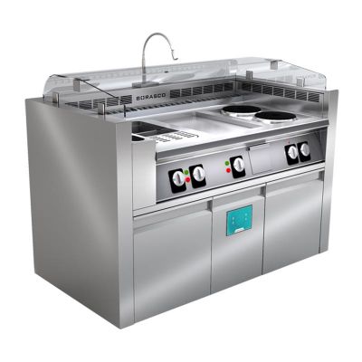 Borasco C-3 Mobile Cooking Station without Hood - Borasco
