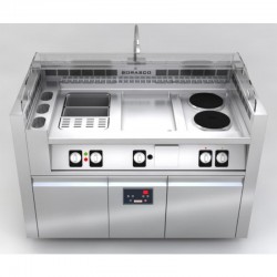 Borasco C-3 Mobile Cooking Station without Hood - 3