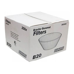 Bravilor Bonamat B20 Coffee Filter Paper, 203/535 cm, 250 Pieces - 2