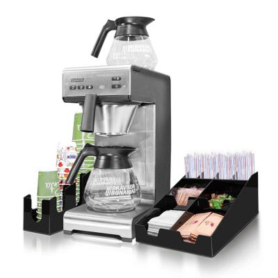 Bravilor Bonamat Matic Filter Coffee Machine + Napkin and Stirrer Stand + Cup Holder Stand + Napkin and Stirrer Stand - Bravilor Bonamat