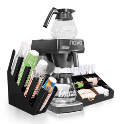 Bravilor Bonamat Novo Filter Coffee Machine + Cup Holder Stand + Napkin and Stirrer Stand - 3