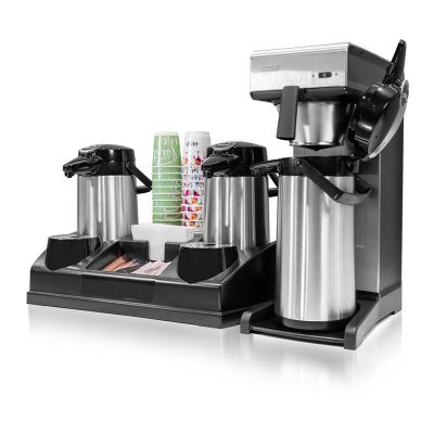 Bravilor Bonamat TH Filtre Kahve Makinesi + Airpot Furento Termos + Airpot Station + Bardaklık Standı - 2