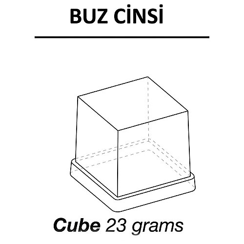 Brema CB 1565 A HC B-QUBE Otomatik Temizleme Sistemli Hazneli Küp Buz Makinesi, 160 kg/gün Kapasiteli - 2
