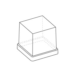 Brema CB 416 HC B-QUBE Hopper Cube Ice Machine, 42 kg/day Capacity, Automatic Cleaning System - Brema (1)