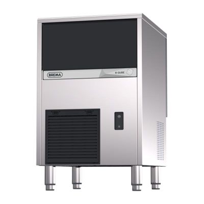 Brema CB 416 HC B-QUBE Машина для производства кубикового льда с бункером, производительность 42 кг/день, автоматическая система очистки - Brema