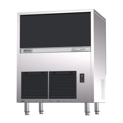 Brema CB 640 HC B-QUBE ماكينة تصنيع مكعبات الثلج ذات القادوس، سعة 72 كجم/يومي، نظام تنظيف آلي - Brema