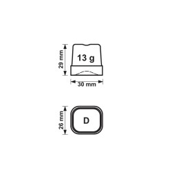 آلة صنع الثلج الذواقة Brema CB 840 المزودة بقادوس، سعة 85 كجم/يوميًا - 2