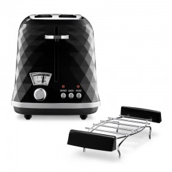 Delonghi CTJ 2103.BK Brillante Ekmek Kızartma Makinesi, Siyah - Thumbnail