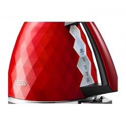 Delonghi KBJ 2001.R Brillante Su Isıtıcı & Kettle, Kırmızı - Thumbnail