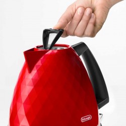 Delonghi KBJ 2001.R Brillante Su Isıtıcı & Kettle, Kırmızı - Thumbnail