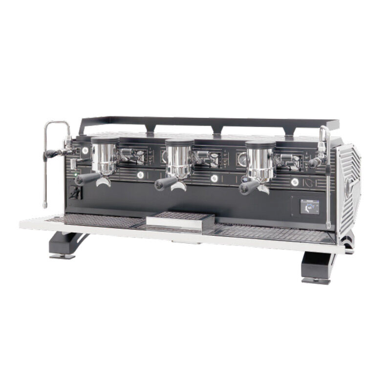 Brugnetti Aurora Multi Boiler Tam Otomatik Espresso Kahve Makinesi, 2 Gruplu, Siyah - Brugnetti