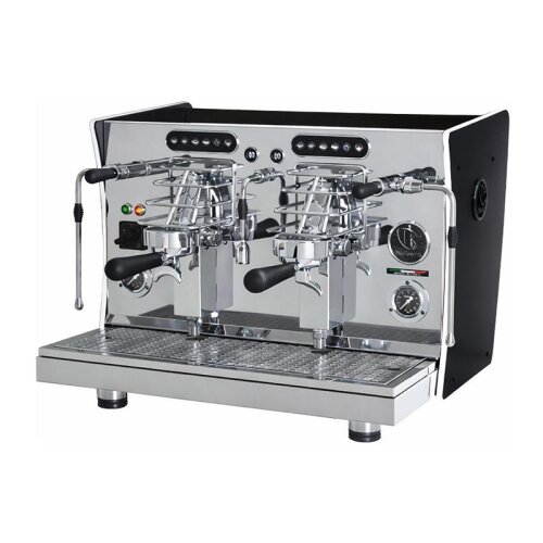 Brugnetti Giulia Tall Cup Tam Otomatik Espresso Kahve Makinesi, 2 Gruplu, Siyah - Brugnetti