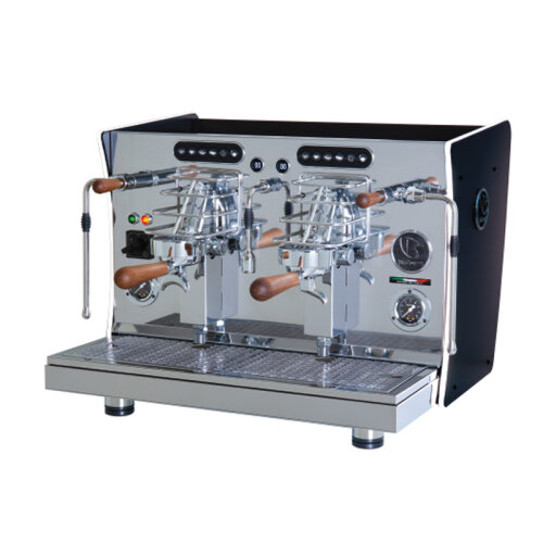 Brugnetti Giulia Tall Cup Tam Otomatik Espresso Kahve Makinesi, 2 Gruplu, Siyah - Brugnetti