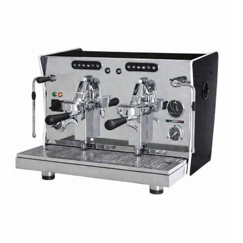 Brugnetti Giulia Tall Cup Tam Otomatik Espresso Kahve Makinesi, 2 Gruplu, Siyah - Brugnetti