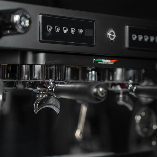 Brugnetti Luna Tall Cup Tam Otomatik Espresso Kahve Makinesi, 2 Gruplu, Siyah - 4