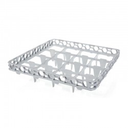 Bora Plastik Bardak Yıkama Basketi, 16 Bölmeli, 50x12.5 cm - Bora Plastik