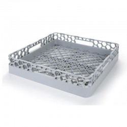 Bora Plastik Delikli Bulaşık Yıkama Basketi Alt Gövdesi, 50x50 cm - Bora Plastik