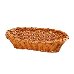 Zicco B-OV-4155 Plastik Oval Ekmek Sepeti, 20x28x7 cm - Zicco