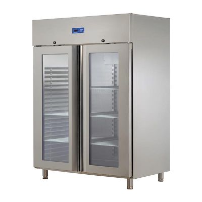 Öztiryakiler GN 1200 NMV Dik Tip Monoblok Buzdolabı, Çift Cam Kapılı - 1