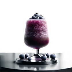 Buzzini Blueberry Flavoured Iced Beverage Ice Slush Concentrate, 8 Kg - Buzzini