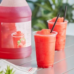 Buzzini Strawberry Flavoured Ice Drink Ice Slush Concentrate, 8 Kg - 4