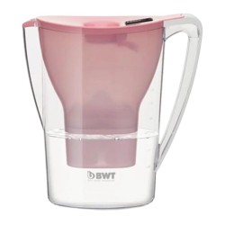 BWT 815088 Цифровой кувшин с винтовой очисткой воды, 2,6 л, розовый - BWT