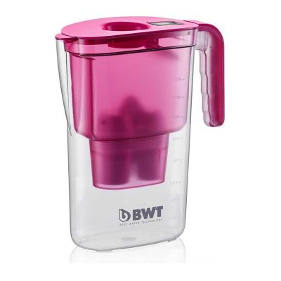BWT 815447 إبريق رقمي، 2.6 لتر، وردي - BWT
