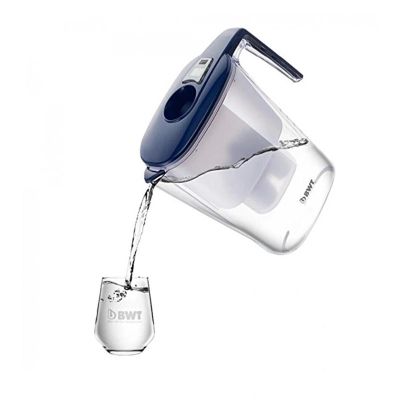 BWT 815474-A Vida Su Arıtmalı Filtreli Manuel Sürahi, 3.6 L, Mavi - 2