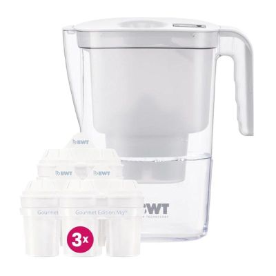 BWT 815485-A Винтовой кувшин для очистки воды, 2,6 л, прозрачный - BWT