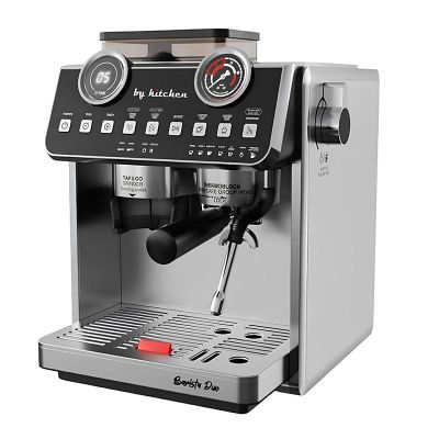 By Kitchen Barista Duo Ev Tipi Öğütücülü Espresso Kahve Makinesi - 1