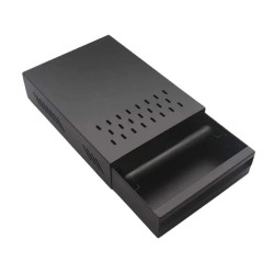 By Kitchen BPC-SYH Coffee Pulp Drawer Knock Box, Black - By Kitchen