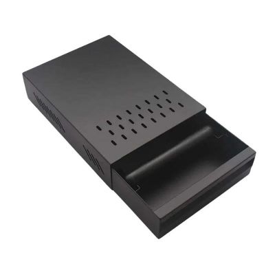 By Kitchen BPC-SYH Coffee Pulp Drawer Knock Box, Black - By Kitchen