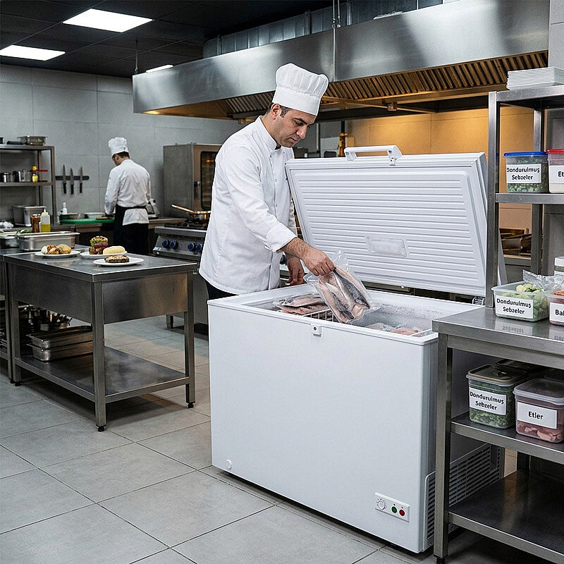 By Kitchen BY-YD300 Sandık Tip Derin Dondurucu, 300 L - By Kitchen