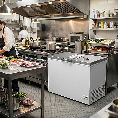 By Kitchen BY-YD400P Sandık Tip Paslanmaz Derin Dondurucu, 400 L - 2