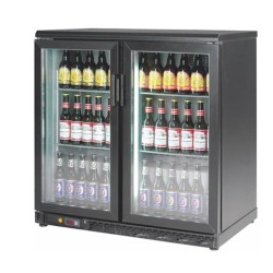 By Kitchen DBB-250 Behind Bar Bottle Cooler Cabinet, 2 Doors, 900x570x895 mm - By Kitchen