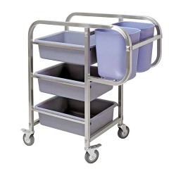 By Kitchen DBTA-03 Тележка для пустой коллекции, 3 полки - By Kitchen