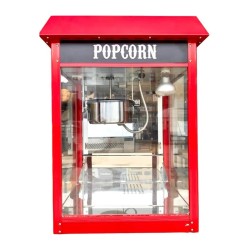 By Kitchen DPM-S Popcorn Corn Popper, 56x41x7 cm, Red - By Kitchen