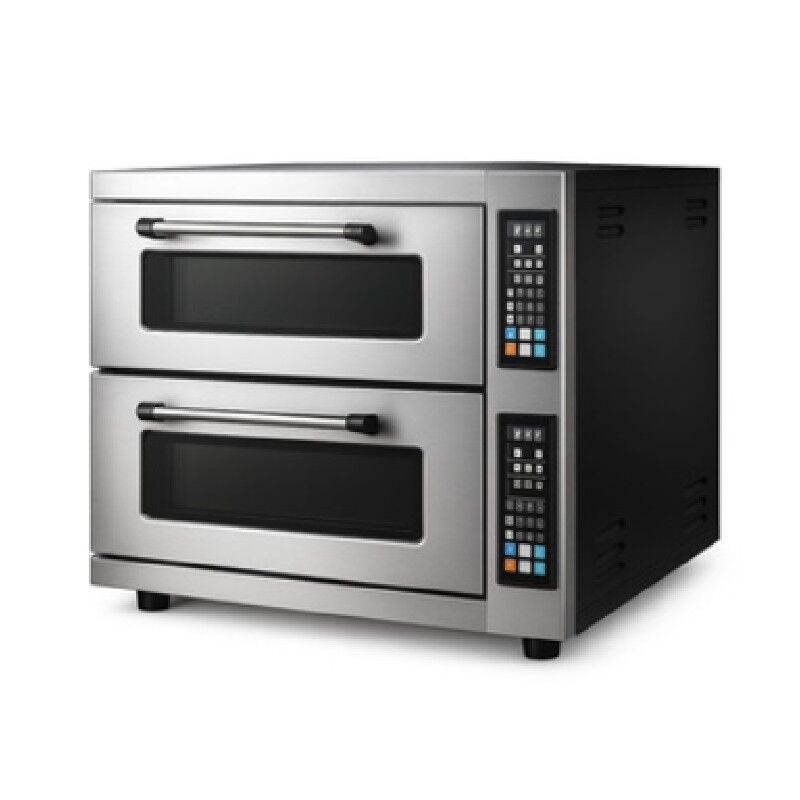 By Kitchen DPO-502 24 cm x 8 Pizza Kapasiteli Çift Katlı Pizza Fırını, Elektrikli - By Kitchen