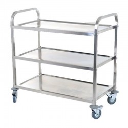 By Kitchen DSA-03 Сервисная тележка в разобранном виде, 3 яруса - By Kitchen