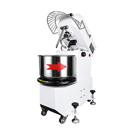 By Kitchen DSH-20L Kaldırılabilir Başlıklı Spiral Hamur Yoğurma Makinesi, 8 kg - 1
