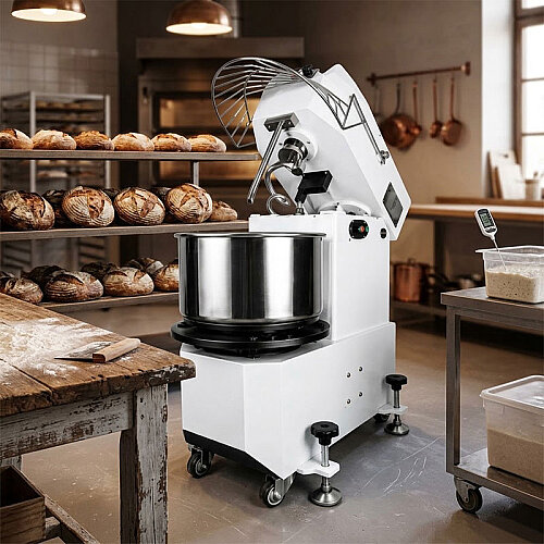 By Kitchen DSH-40L Kaldırılabilir Başlıklı Spiral Hamur Yoğurma Makinesi, 15 kg - 2
