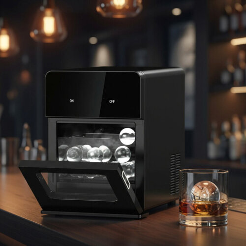 By Kitchen Ice Ball Buz Makinesi, 10 kg/gün Kapasiteli - 2